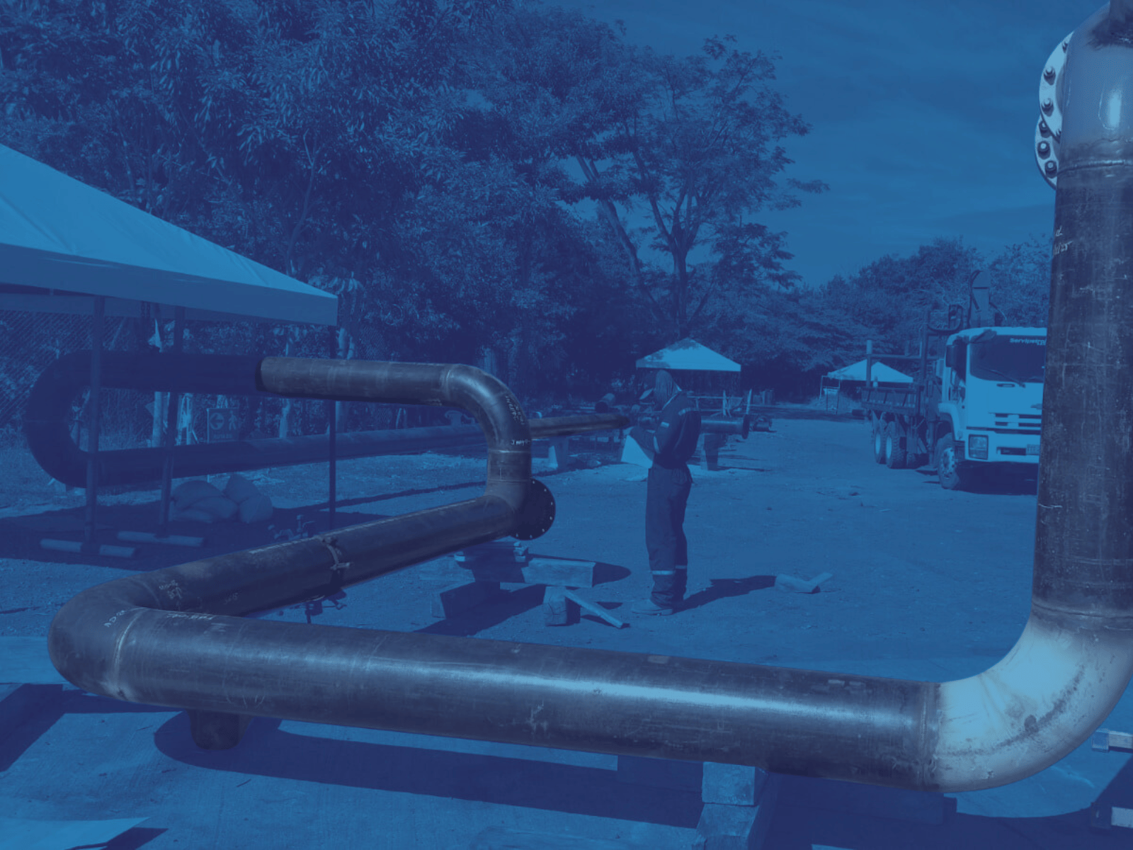 Fabricación y montaje de spool en estación de proceso